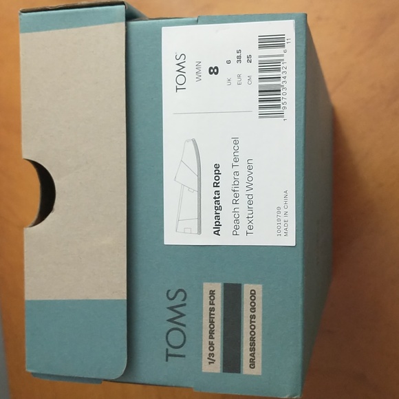 Toms Alpargata Rope Flats - Picture 7 of 8